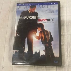 The pursuit of happyness dvd with Will Smith inspired by true story